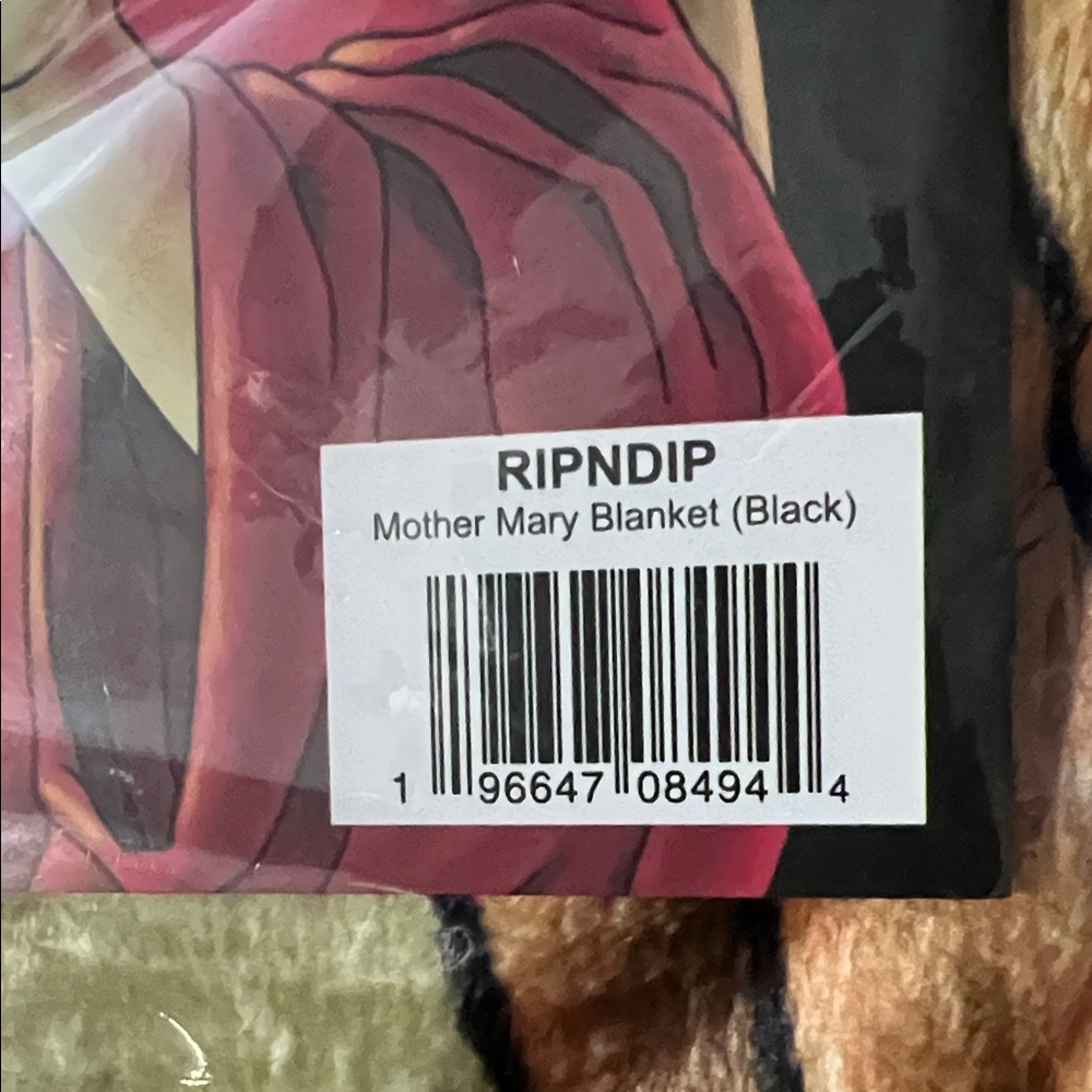 Ripndip MOTHER MARY BLANKET (BLACK) - Picture 6 of 7